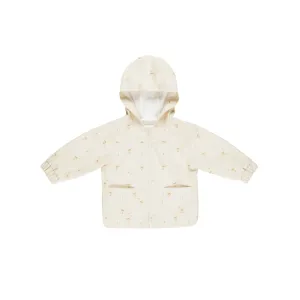 Quincy Mae Rain Jacket - Geese