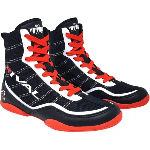 RIVAL Boxing Youth RSX-Future Lo-Top Boxing Shoes - Black/White/Red