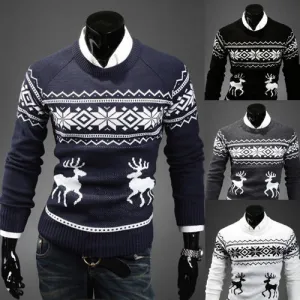Round Neck Sweater For Men