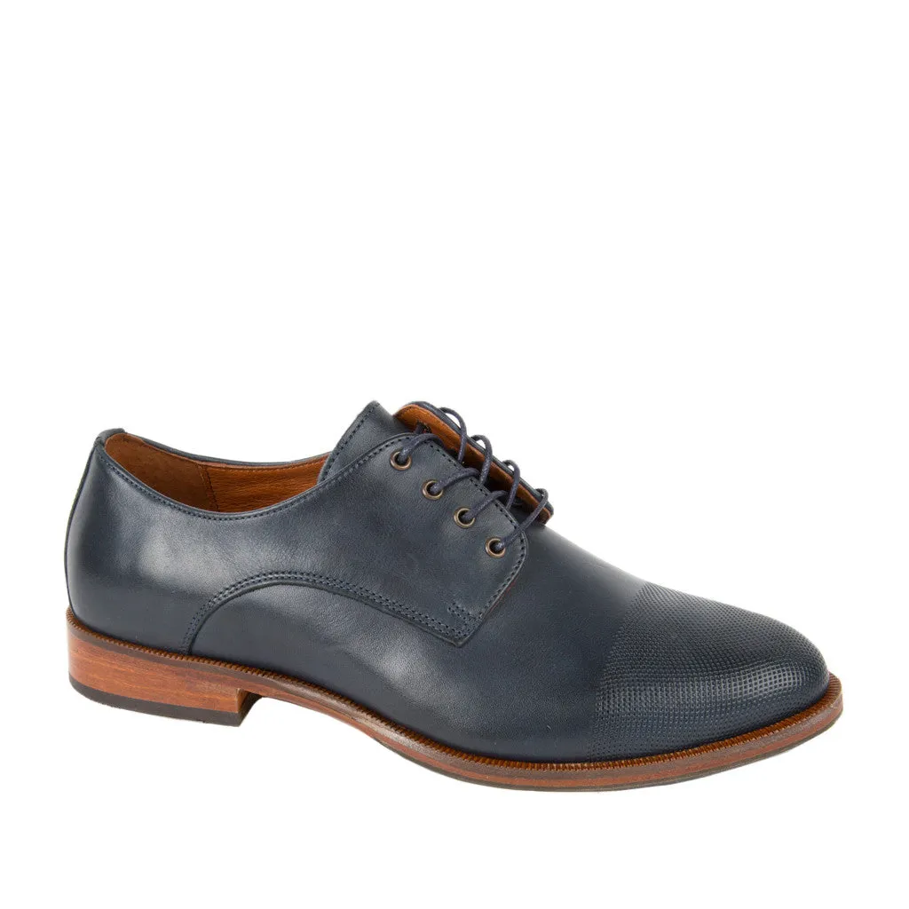 Ten Points Diana Dress Shoe in Blue Leather