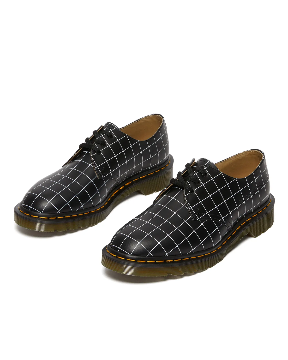 UNDERCOVER x 1461 MIE Smooth Check Black
