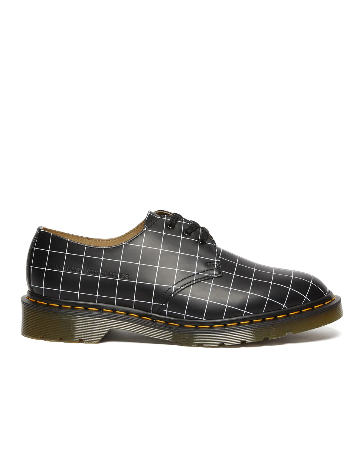 UNDERCOVER x 1461 MIE Smooth Check Black