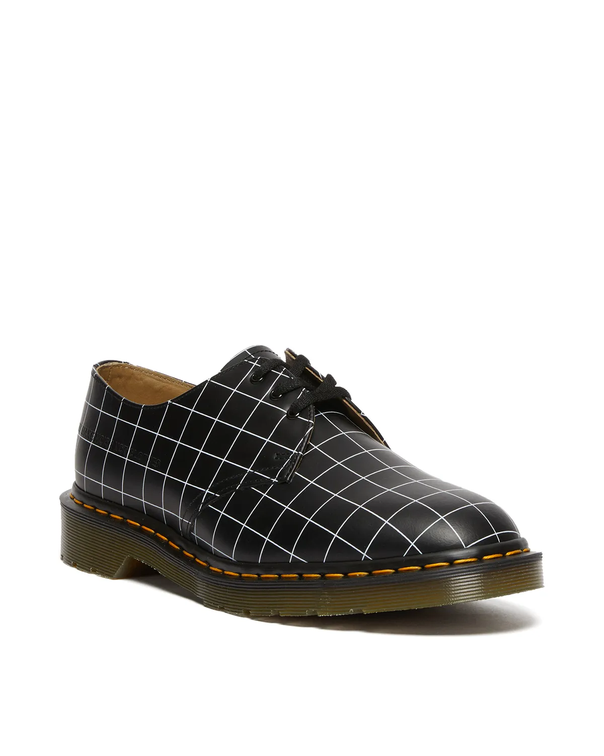 UNDERCOVER x 1461 MIE Smooth Check Black