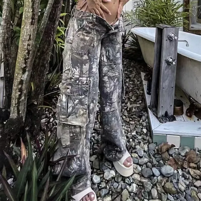 Unisex Camouflage Cargo Pants