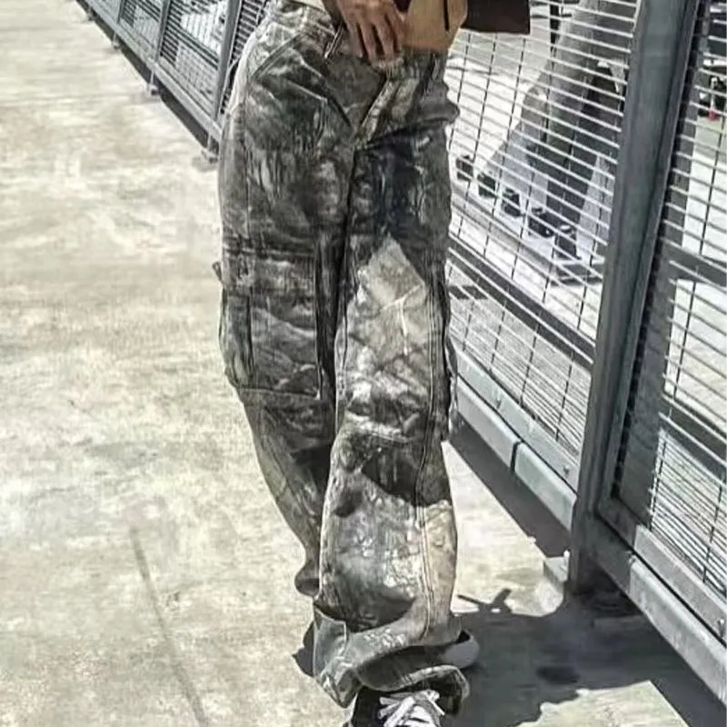 Unisex Camouflage Cargo Pants