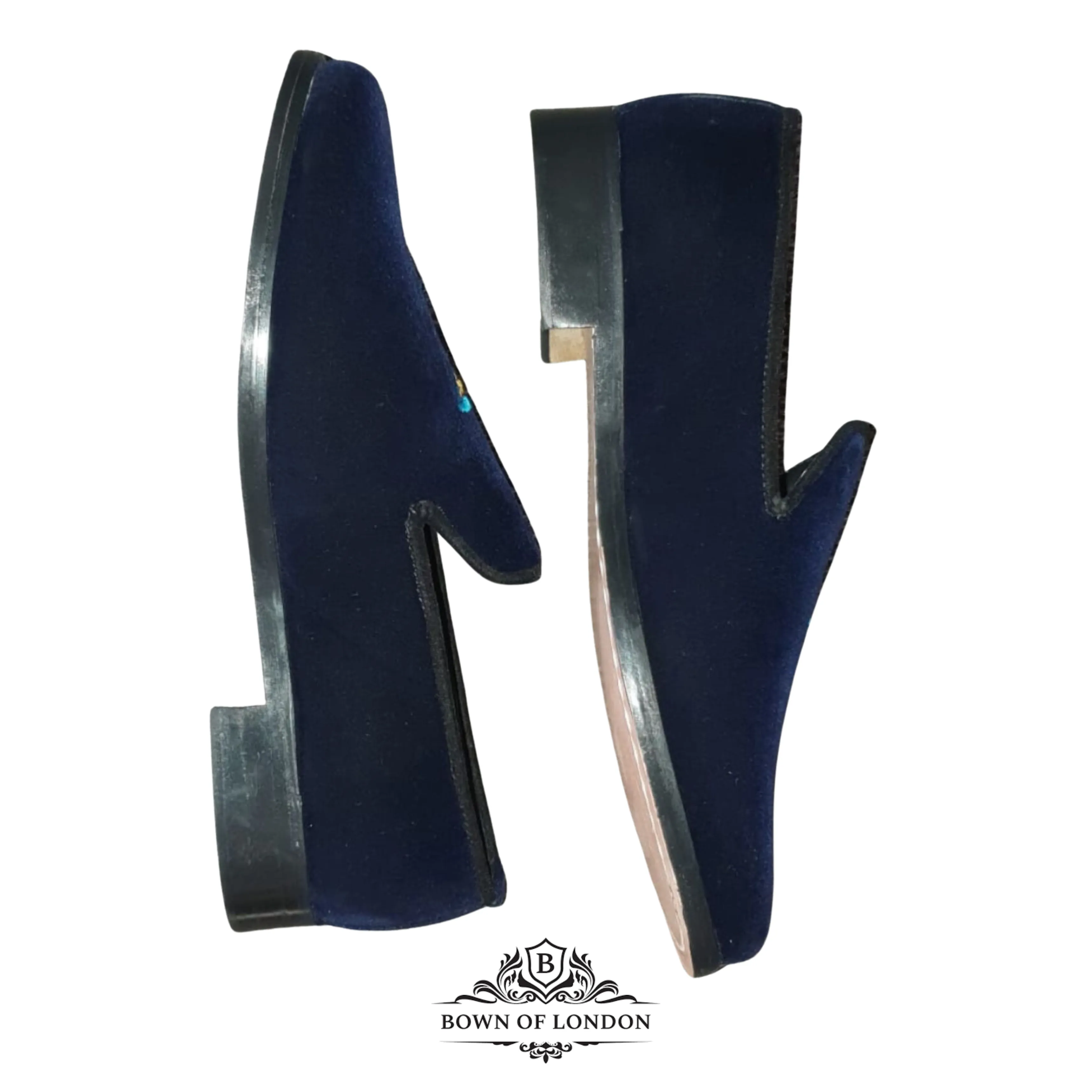 Velvet Loafer/Slipper Shoe Farmer
