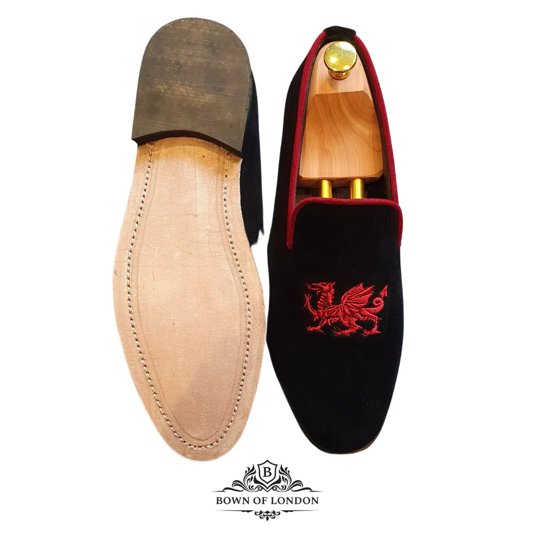 Velvet Loafer/Slipper Shoe Farmer