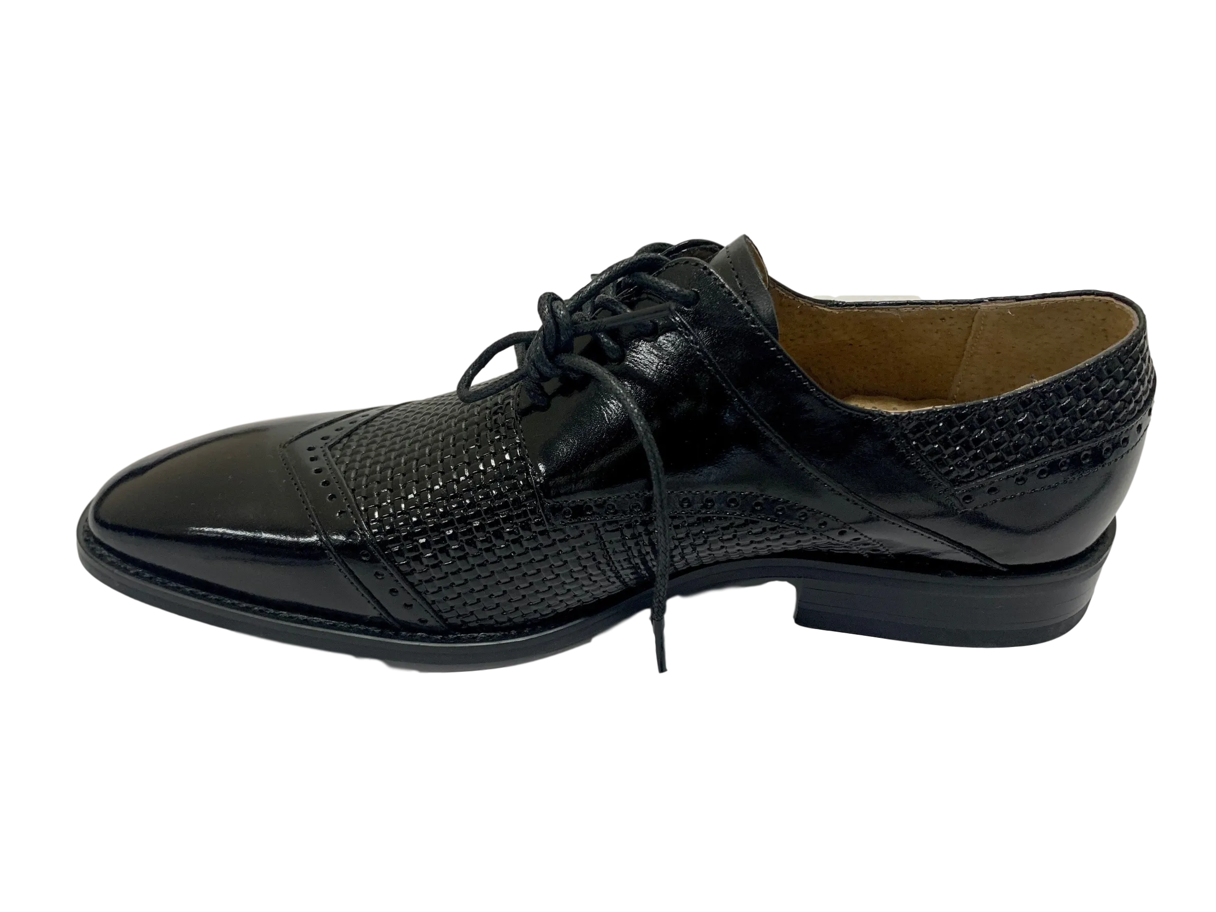 Vilas Cap Toe Oxford Black Stacy Adams