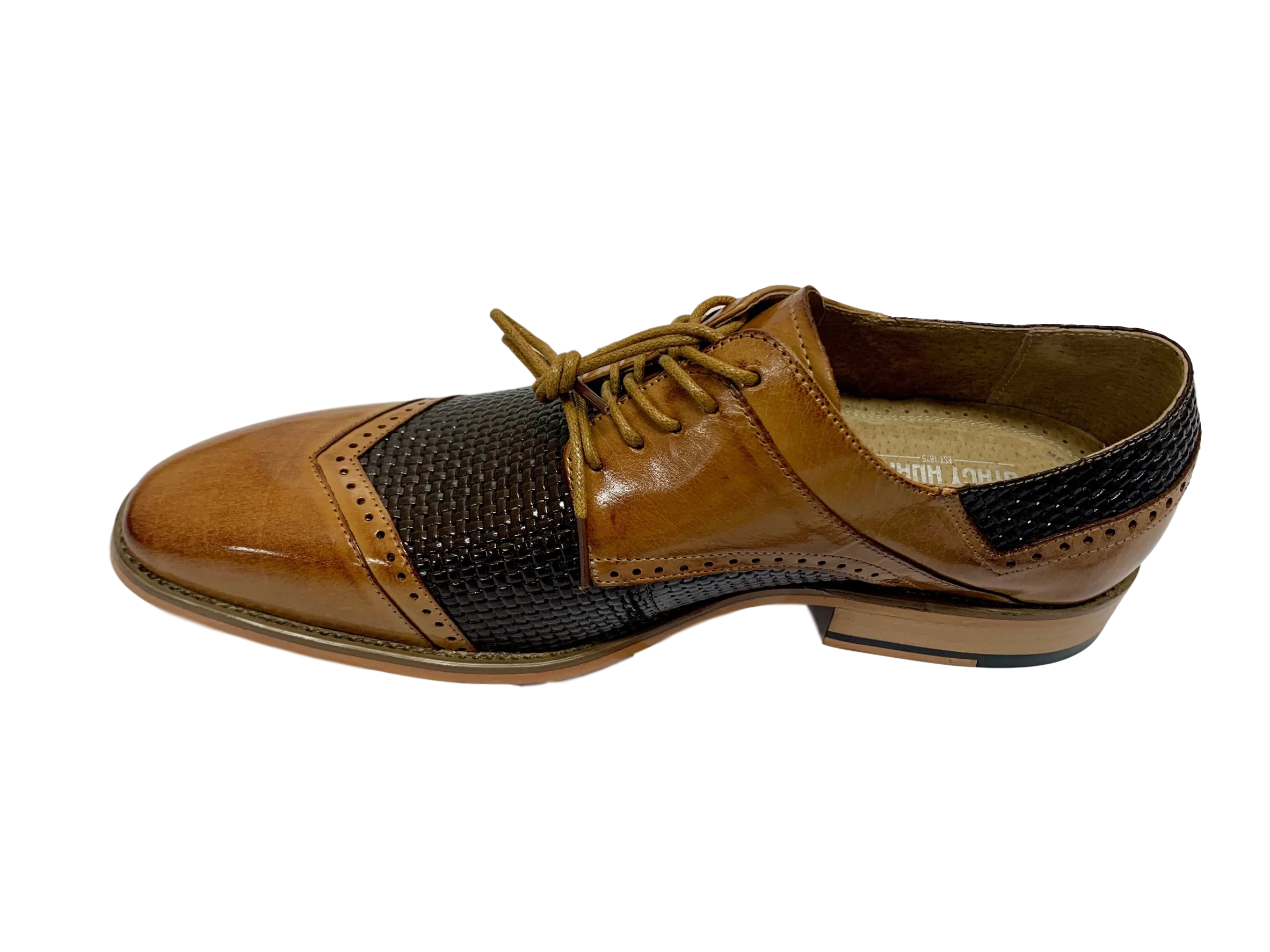 Vilas Cap Toe Oxford Tan Multi Stacy Adams