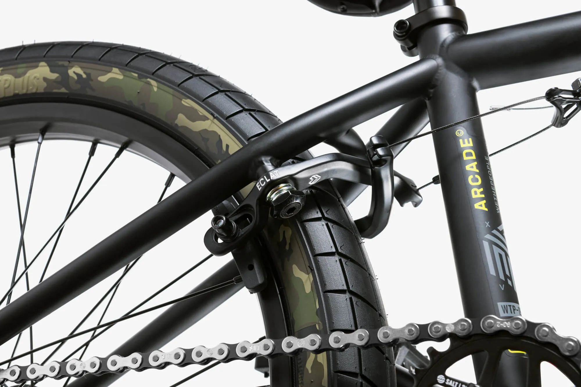 WTP Arcade 21″ TT Complete BMX Bike - Matt Black