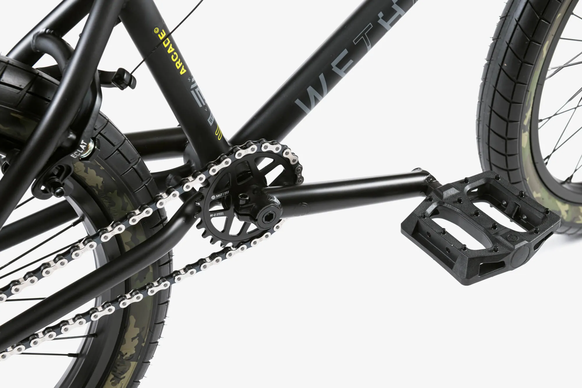 WTP Arcade 21″ TT Complete BMX Bike - Matt Black