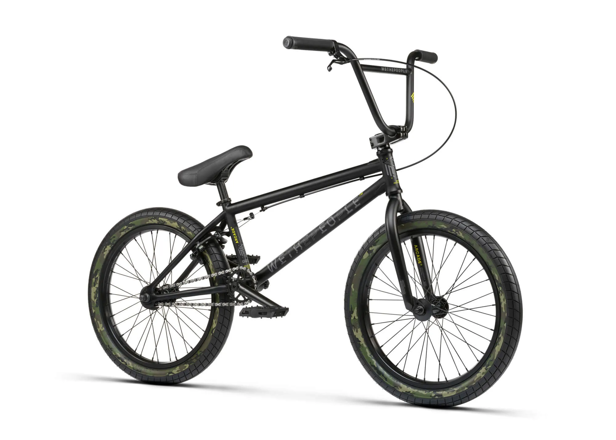 WTP Arcade 21″ TT Complete BMX Bike - Matt Black