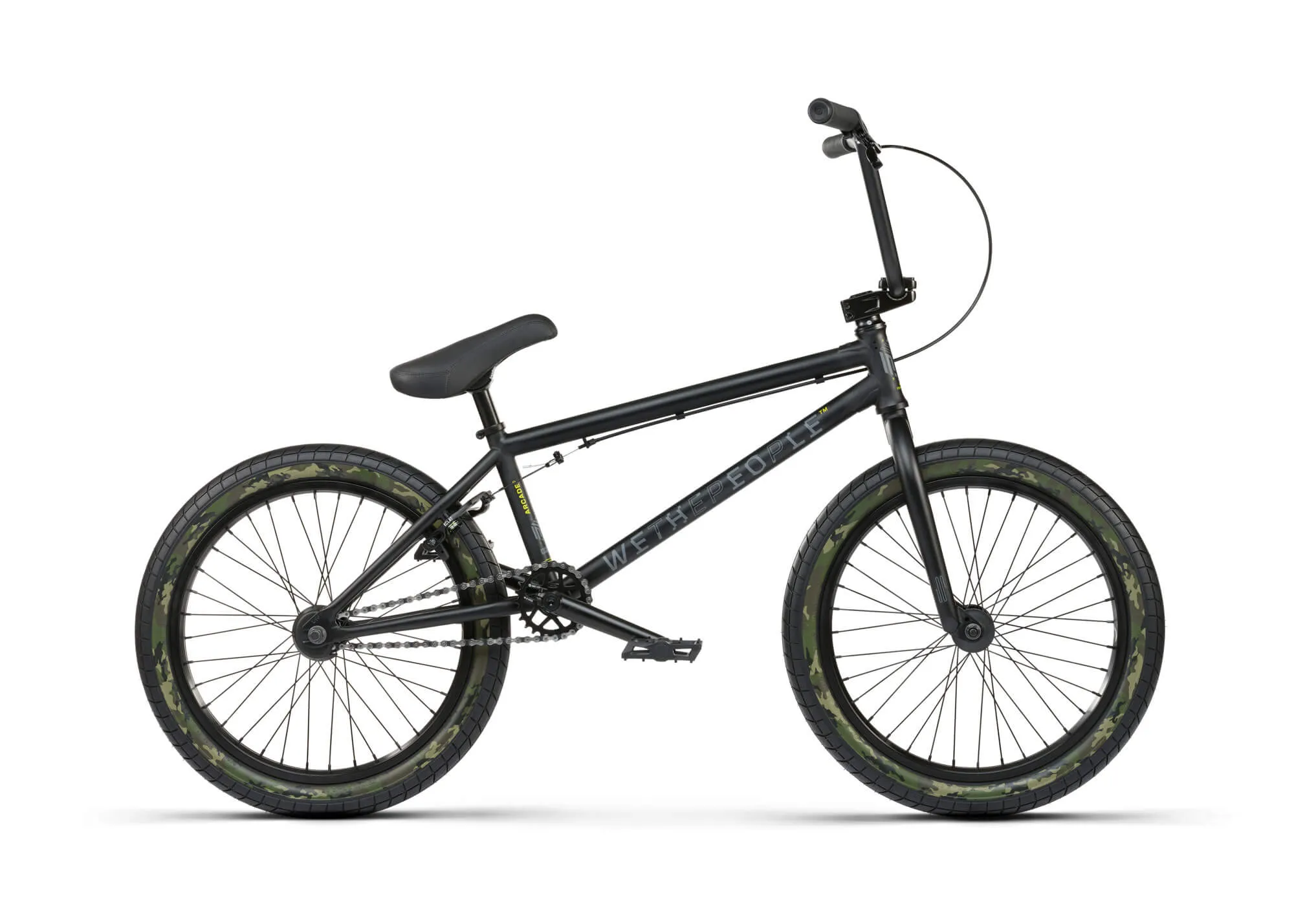 WTP Arcade 21″ TT Complete BMX Bike - Matt Black